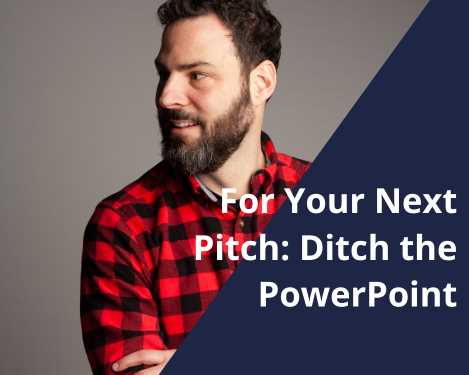 For Your Next Pitch, Ditch the PowerPoint and Pick Up a Pen
