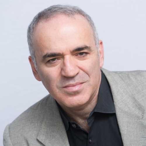 Garry Kasparov, Attitude Speaker